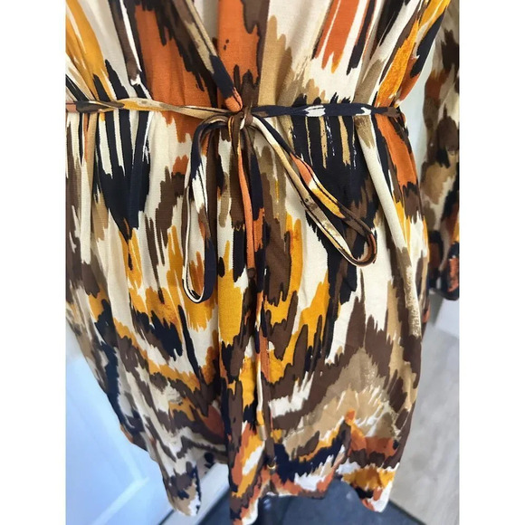 Tory‎ Burch Silk Blouse Tunic Boho Women's Medium - Picture 4 of 7